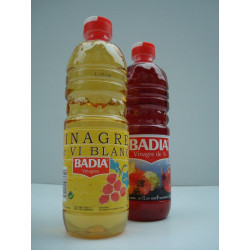 VINAGRE DE VINO BLANCO BADIA 500 ml.