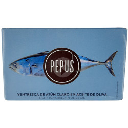 VENTRESCA ATÚN CL. ACEITE DE OLIVA OL-120 PEPUS