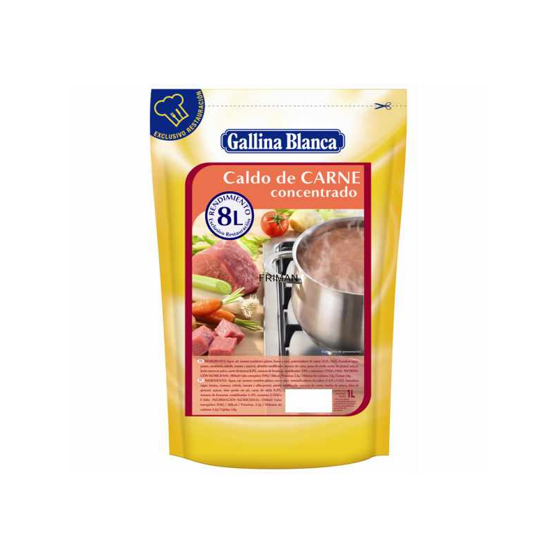 CALDO CARNE CONCENTRADO 6/1L(1L=8L)