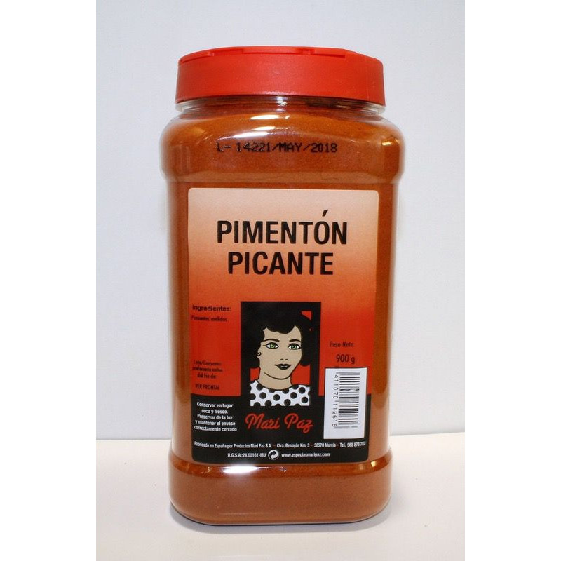 PIMENTÓN PICANTE BOTE 12/800g