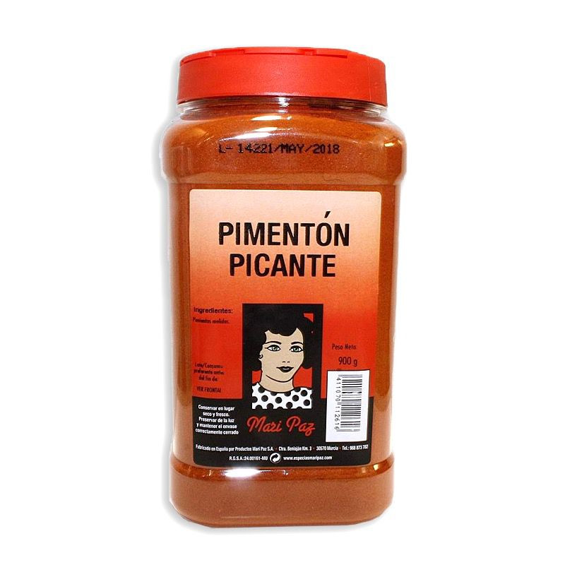 PIMENTÓN PICANTE BOTE 12/800g