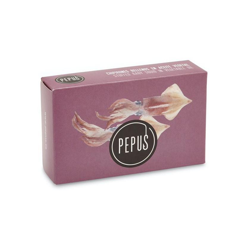 CALAMARCETS FARCITS EN OLI VEGETAL OL-120