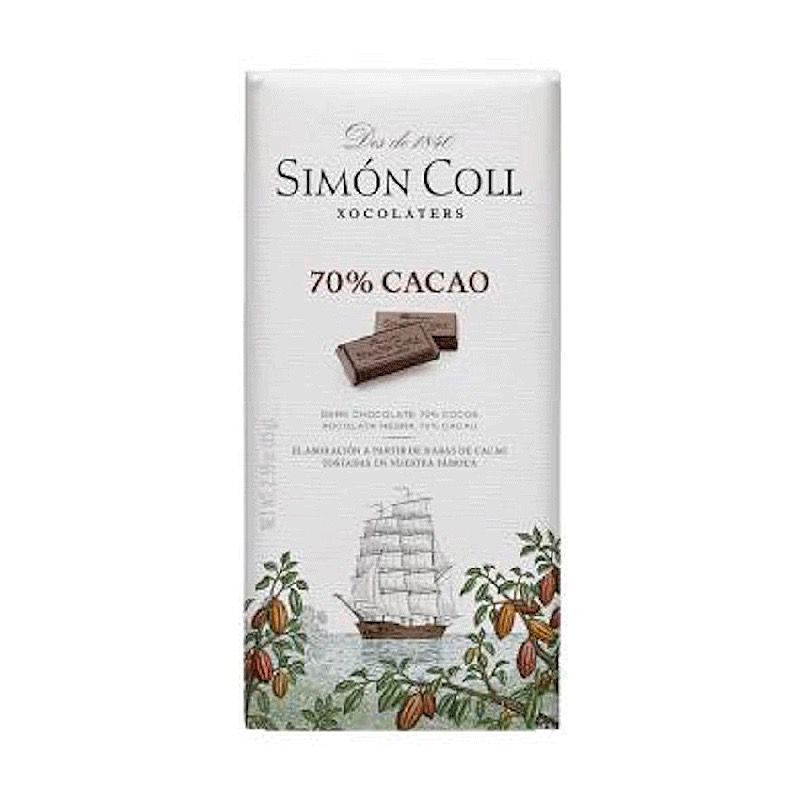 CHOCOLATE BITTER 70% S. COLL 85gr