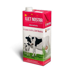 LECHE LLET NOSTRA DESNATADA 6/1lt