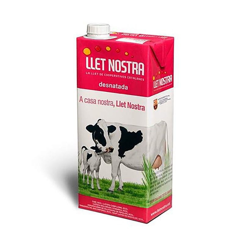 LECHE LLET NOSTRA DESNATADA 6/1lt
