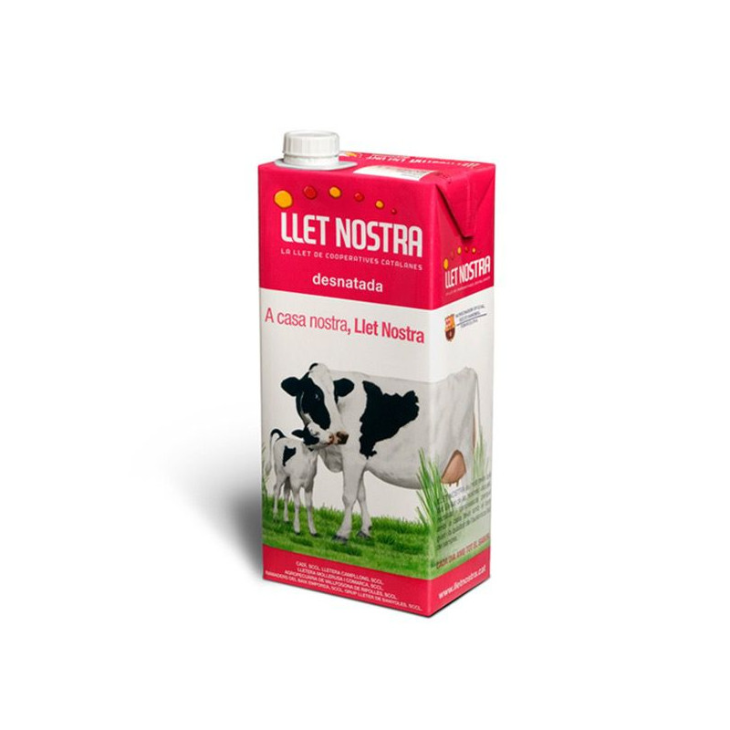 LECHE LLET NOSTRA DESNATADA 6/1lt