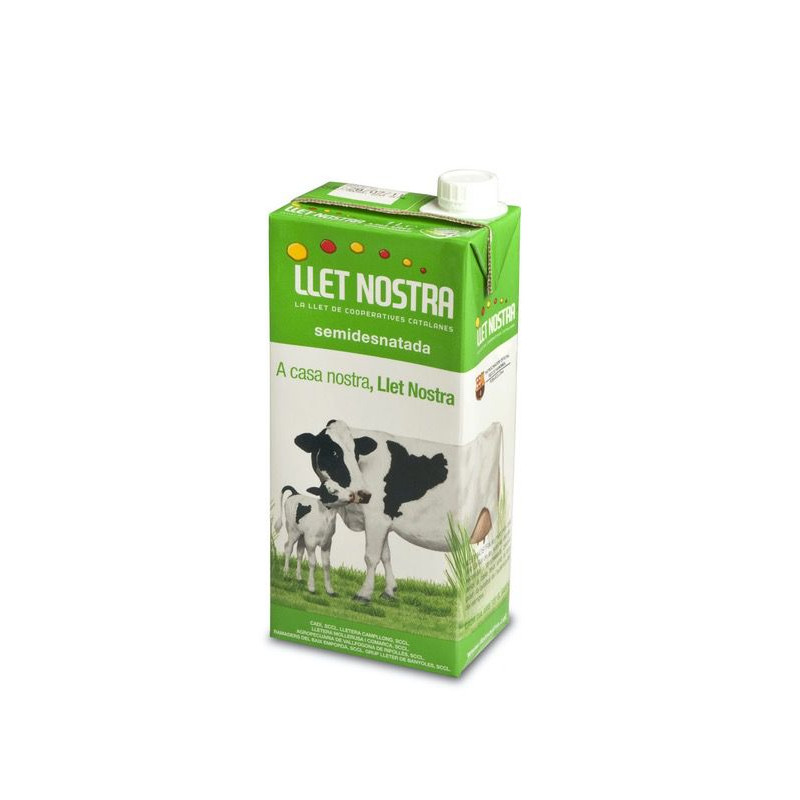 LECHE LLET NOSTRA SEMI 1 L