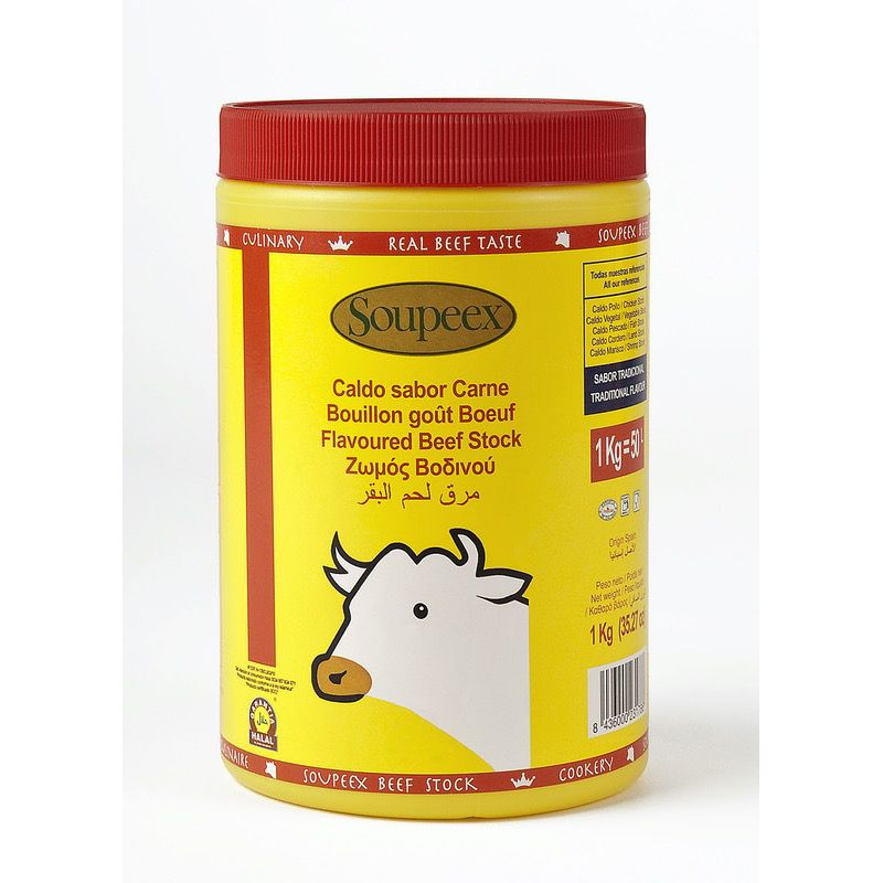 CALDO DE CARNE DESHIDRATADO BOTE 12/1Kg