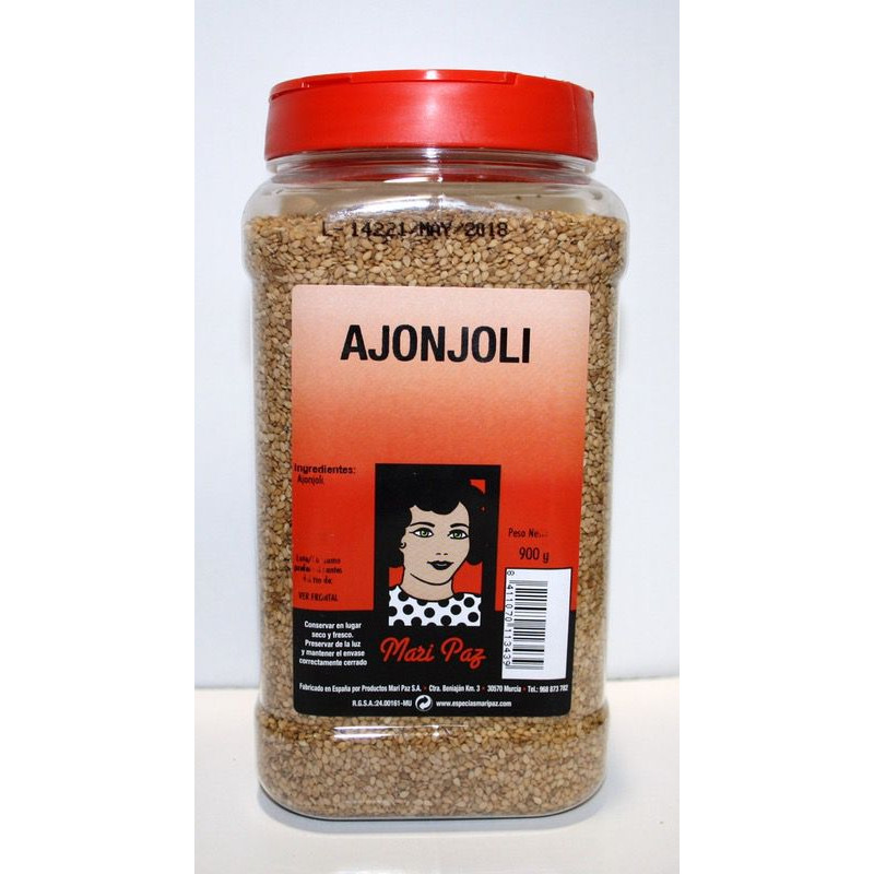 AJONJOLI (SÉSAMO) BOTE 12/900g