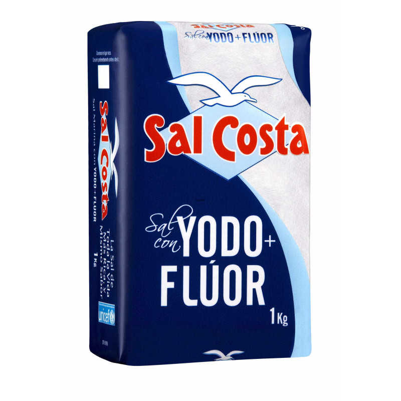 SAL COSTA YODO+FLÚOR 12/1Kg.