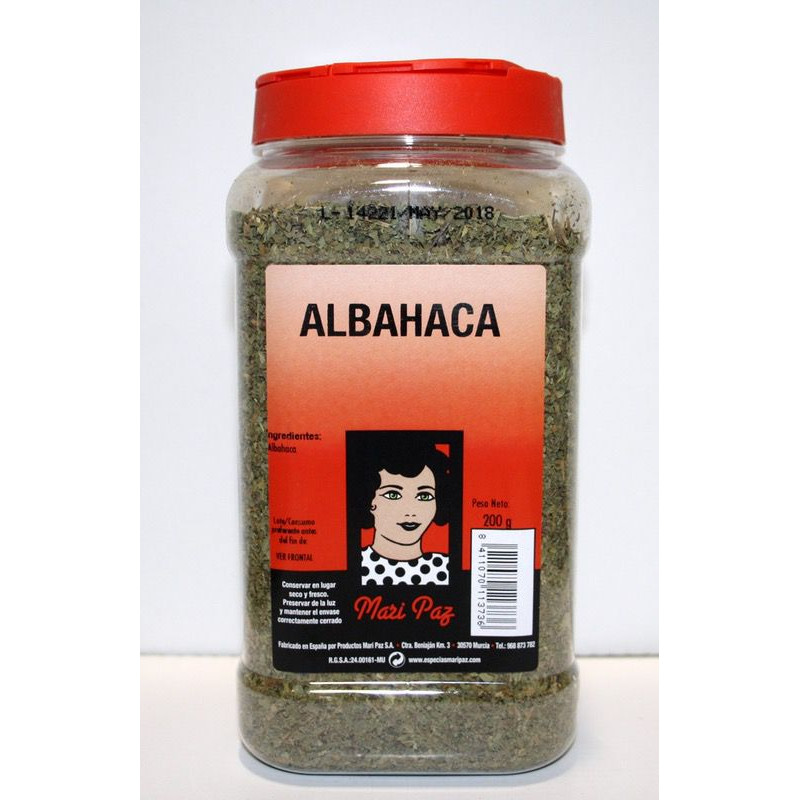 ALBAHACA BOTE 12/200g