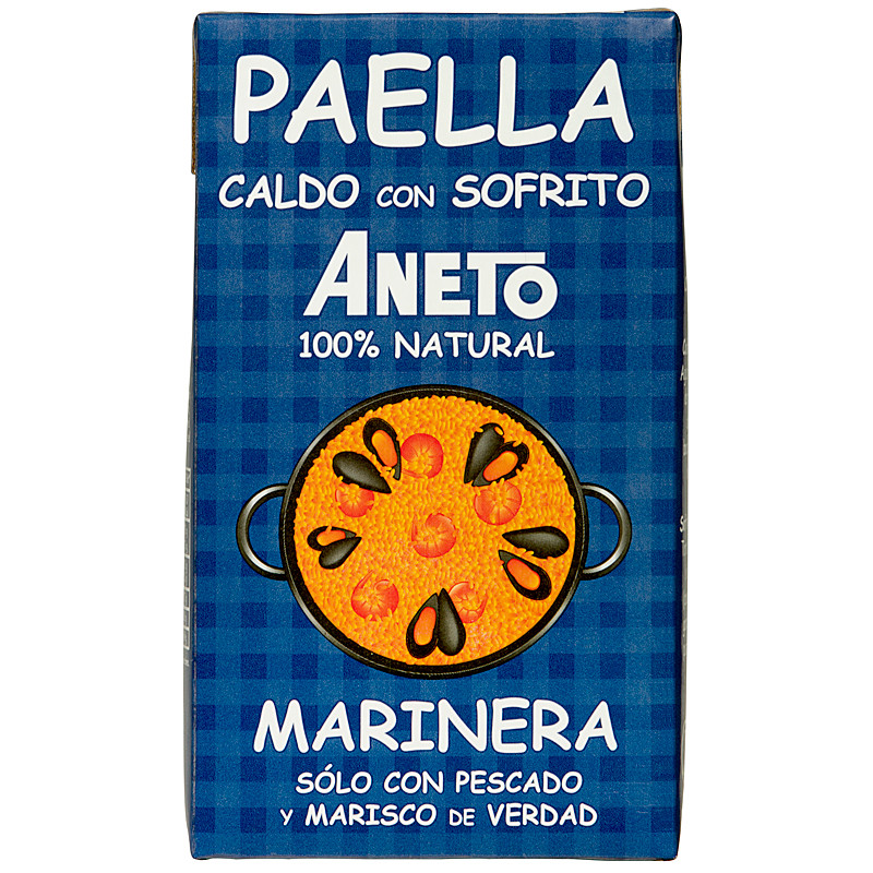 CALDO PARA PAELLA MARINERA BRICK 1L