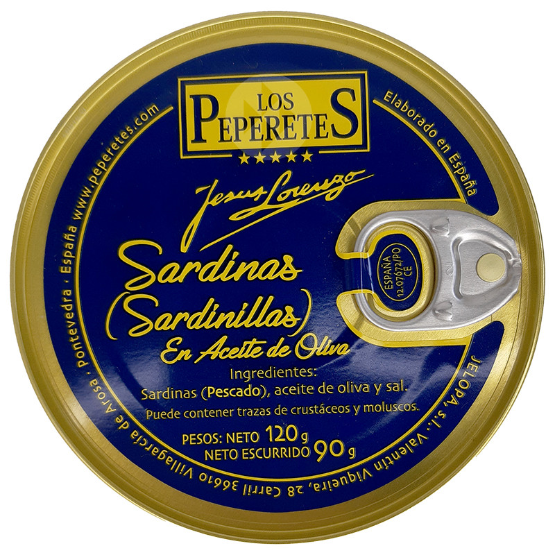 SARDINILLAS EN ACEITE DE OLIVA RO 25/120GRS