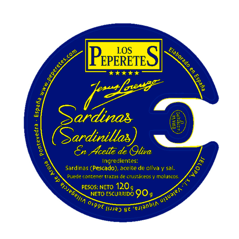 SARDINILLAS EN ACEITE DE OLIVA RO 25/120GRS