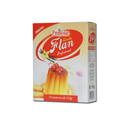 FLAN VAINILLA DESH. ESTUCHE 12/1Kg