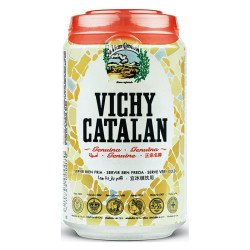 AGUA CON GAS VICHY CATALAN LATA 330ml