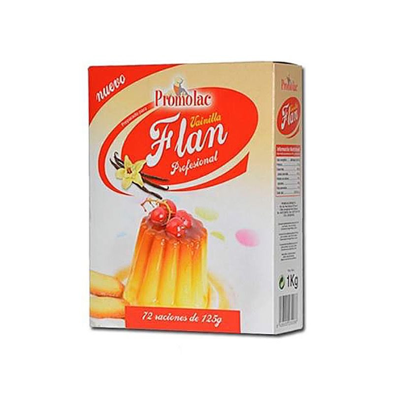 FLAN VAINILLA DESH. ESTUCHE 12/1Kg