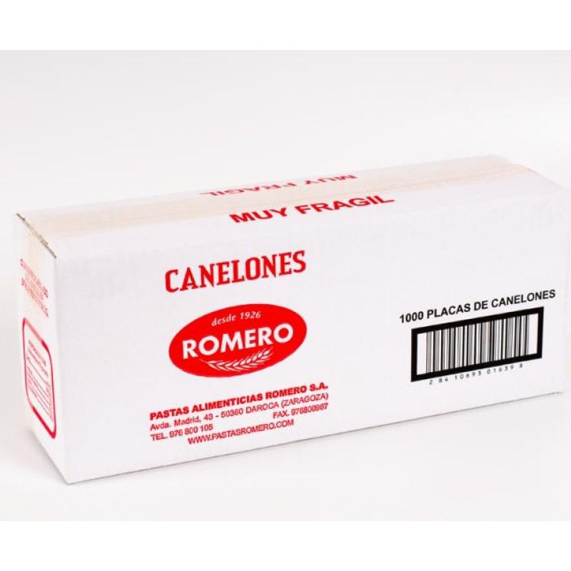 PLACAS PARA CANELONES 7x7cm (1000un) 1/5500g