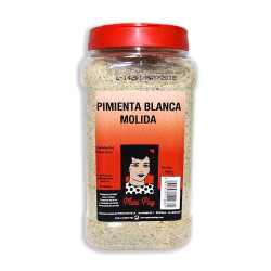 PIMIENTA BLANCA MOLIDA BOTE 12/900g