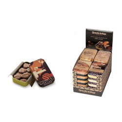 HOJAS DE CHOCOLATE 70% CAJA 20/30g