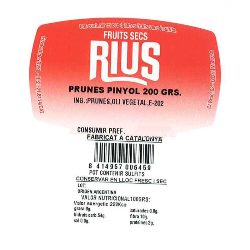 CIRUELAS CON HUESO BANDEJA 150gr