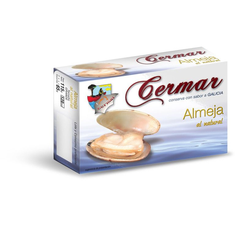 ALMEJAS AL NATURAL LATA F.A. OL-120fet