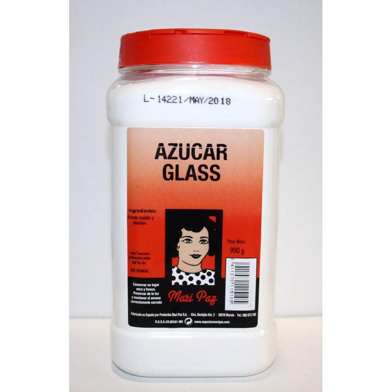 AZÚCAR GLASS BOTE 12/900g
