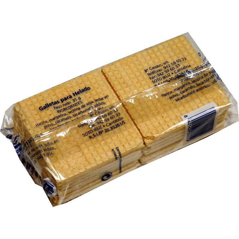 GALLETA CORTE PACK 20u 