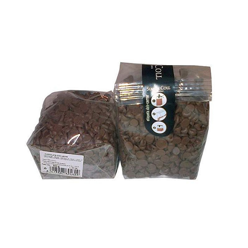 CHOCOLATE COBERTURA C/LECHE GOTAS 12/500 g.