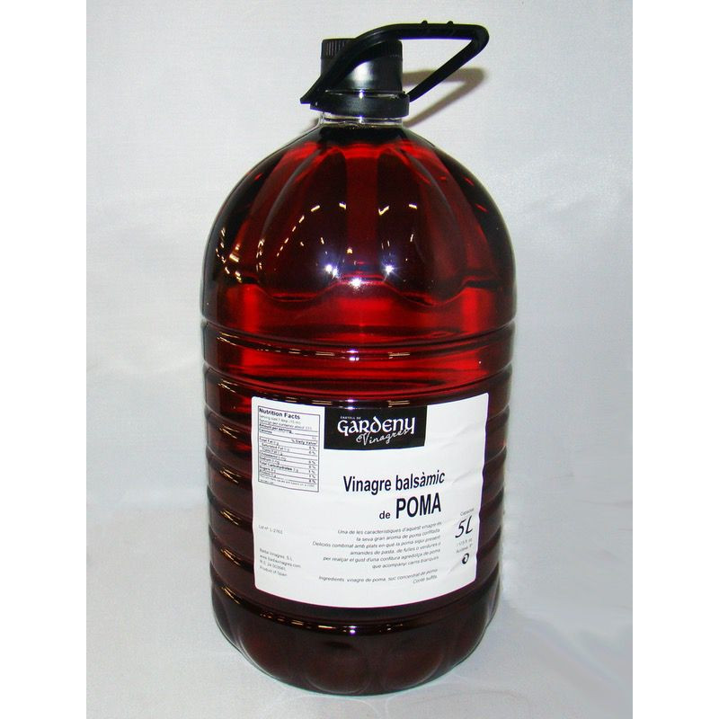 VINAGRE BALSÁMICO DE MANZANA GARRAFA 5lt