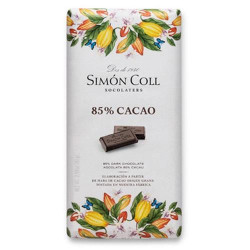 CHOCOLATE 85% CACAO TABLETA 85 g.