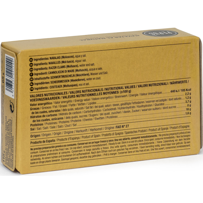 NAVAJAS AL NATURAL OL-120