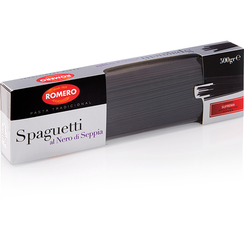ESPAGUETI TINTA DE SÈPIA BOSSA 12/500gr.