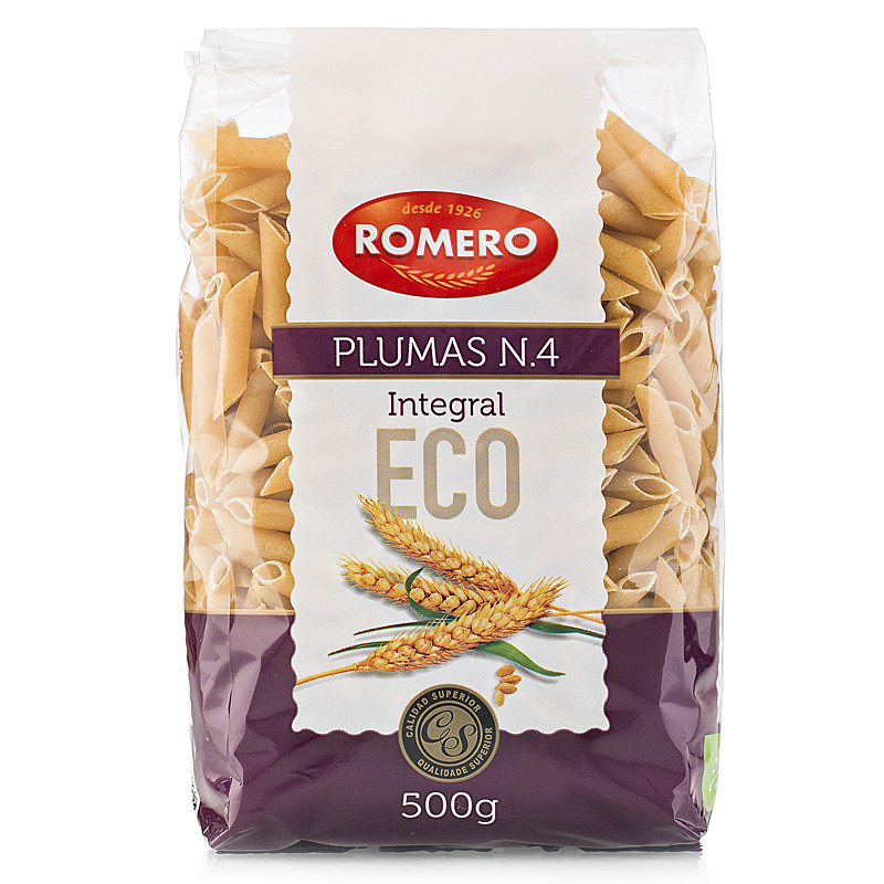 MACARRONES INTEGRALES ECO BOLSA 12/500gr.