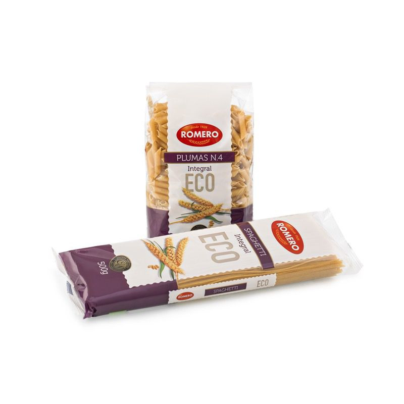 MACARRONES INTEGRALES ECO BOLSA 12/500gr.