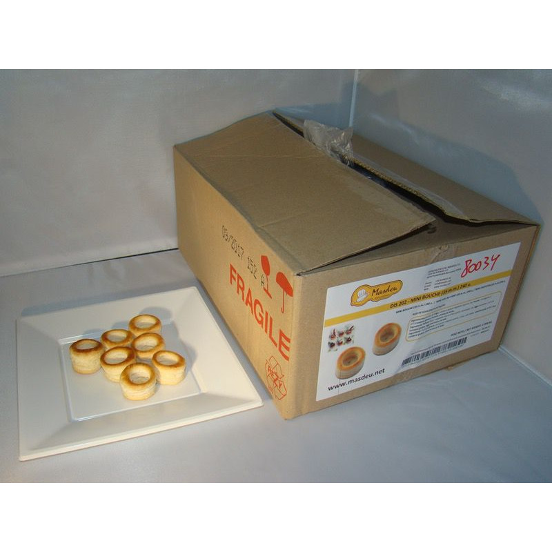 HOJALDRE PARA RELLENAR VOL-AU-VENT 35mm (DIS202) 1/240un