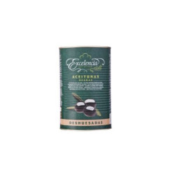 ACEITUNAS NEGRAS DESHUESADAS 160/200 LATA 3/5Kg (2000gr. P.N.E.)