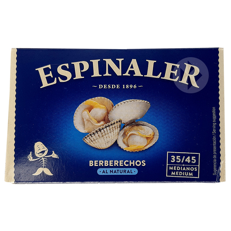 BERBERECHOS AL NATURAL 35/45 LATA OL-120