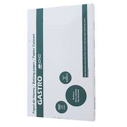 PAPEL DE HORNO BISILICONADO GASTRO (53X32,5cm) 1/500hojas