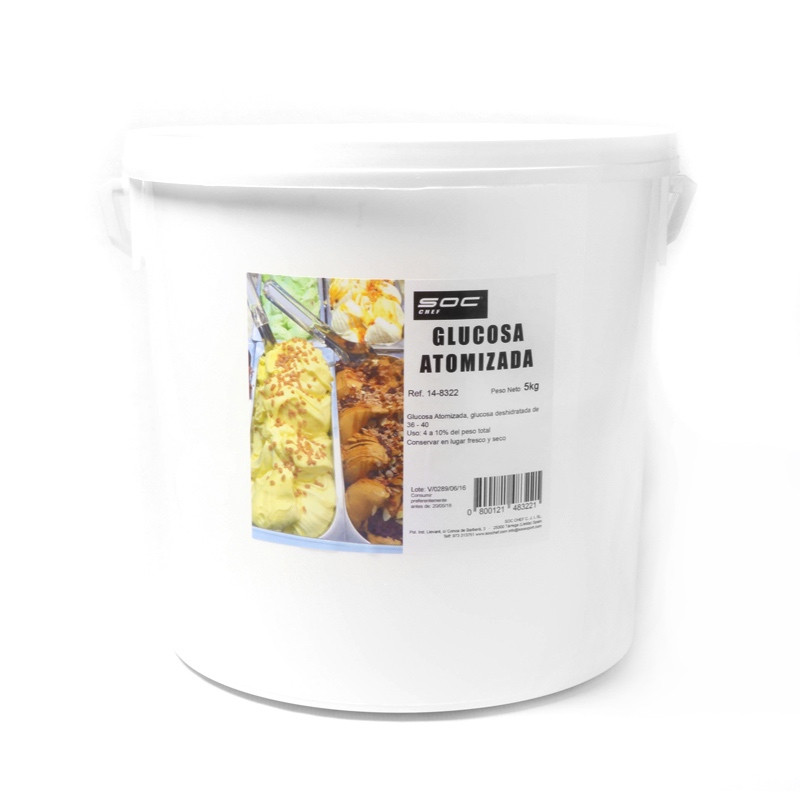 GLUCOSA ATOMIZADA CUBO 1/5Kg