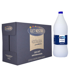 LECHE UHT HOSTELERIASEMI  PET 8/1500ml
