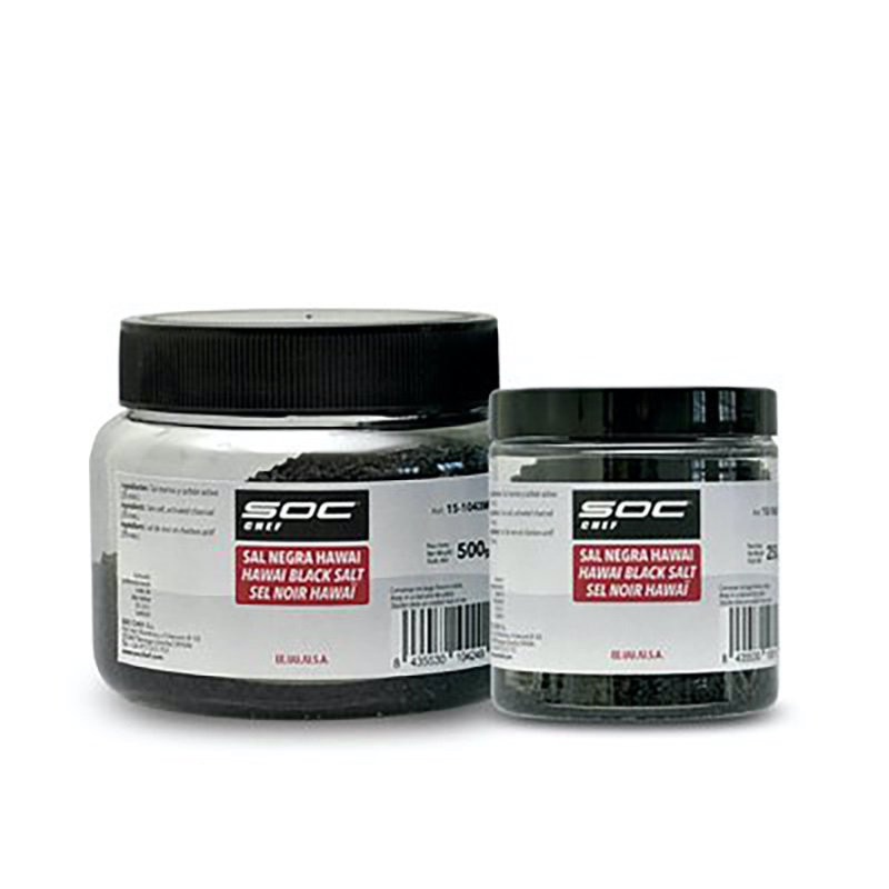 SAL NEGRA DE HAWAI BOTE 6/650gr