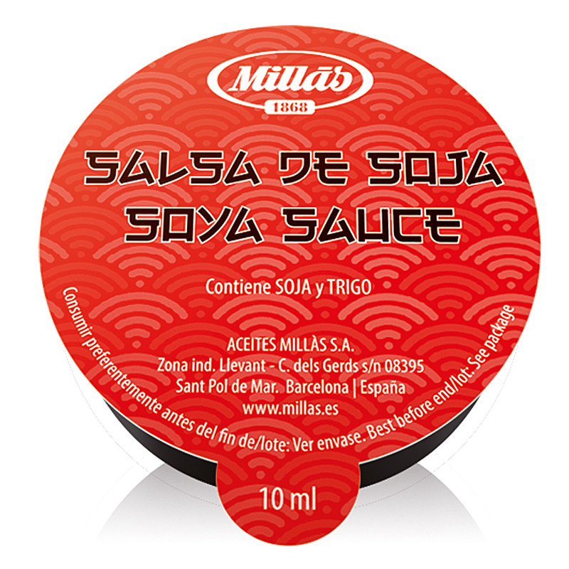 SALSA SOJA MONODOSIS CAJA 120/10ml