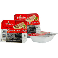 CREMA DE CACAO CON AVELLANAS MONODOSIS 120/18gr