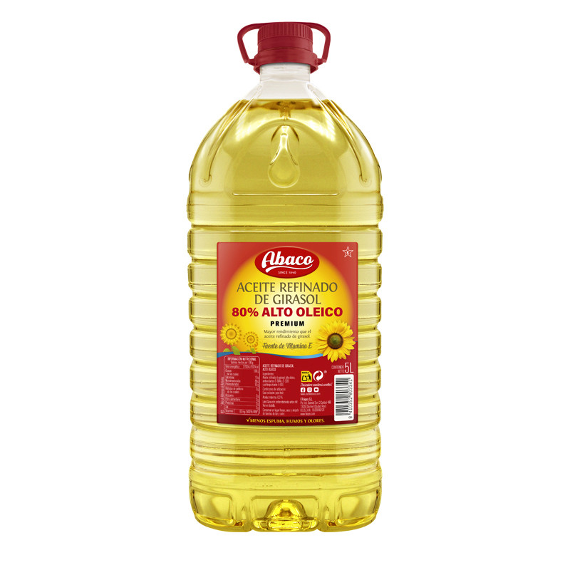 ACEITE  GIRASOL ALTO OLEICO 80% 10L