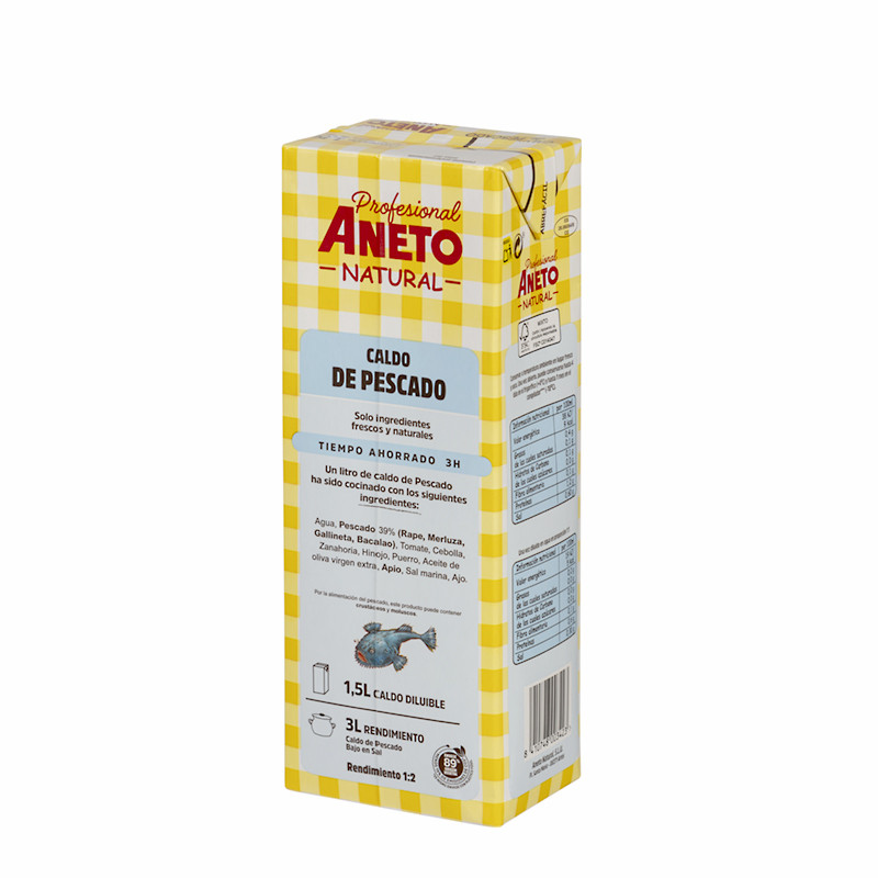 CALDO DE PESCADO CONCENTRADO 10/1,5L (1,5=3L)