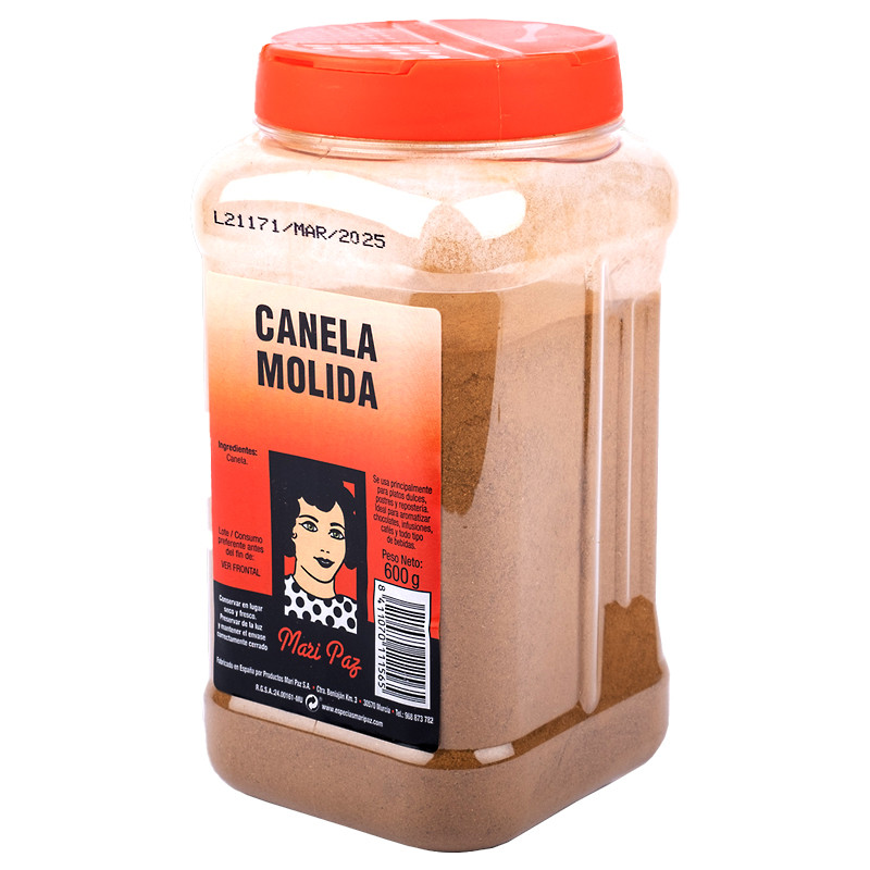 CANELA MOLIDA BOTE 12/600gr