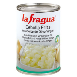 CEBOLLA FRITA EN ACEITE DE OLIVA LATA 12/500g