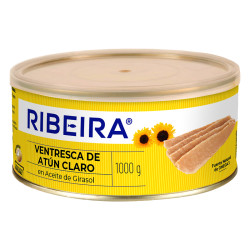 VENTRESCA ATÚN CLARO EN AC. GIRASOL RO-1000 12/1000g