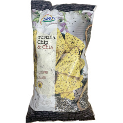 TORTILLA CHIPS CHIA (NACHOS) BOLSA 12/454g